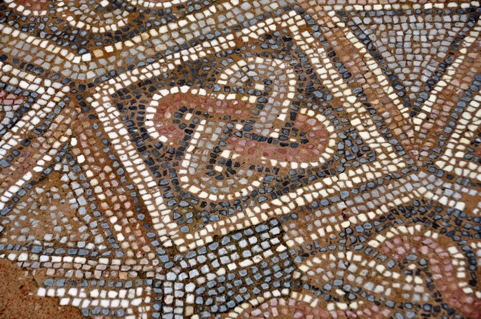 Thessaloniki, Palace of Galerius, Mosaic