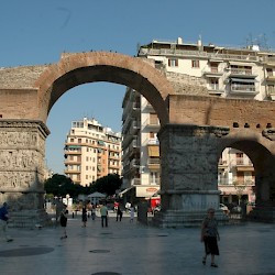 Thessaloniki, Arch of Galerius, East façade