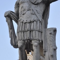 Rome, Capitol, Statue of Constantine II