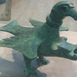 Haltern, Bird-shaped oil lamp