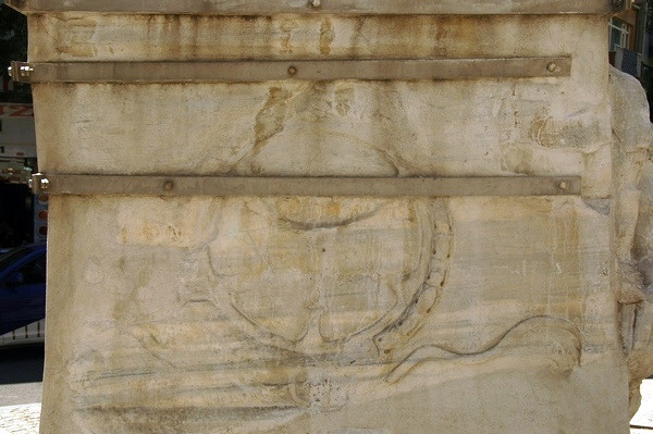 Constantinople, Column of Marcian, pedestal, east