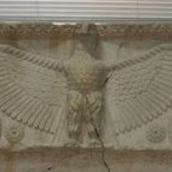 Palmyra, Temple of Ba'al Šamem Relief of the eagle-god