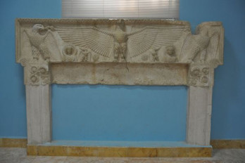 Palmyra, Temple of Ba'al Šamem Relief of the eagle-god