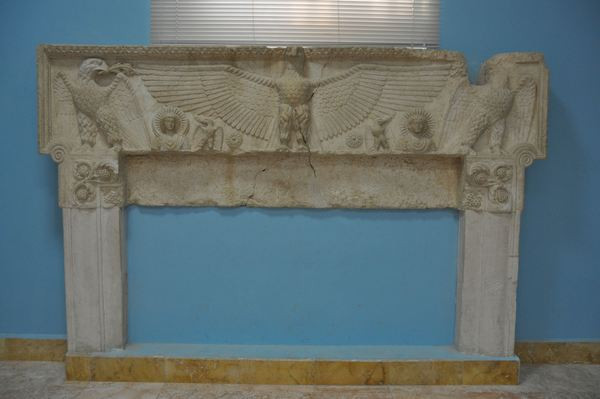 Palmyra, Temple of Ba'al Šamem Relief of the eagle-god