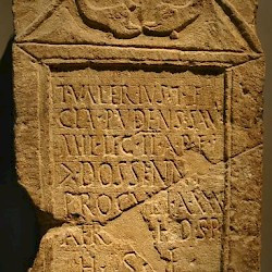 Lincoln, Tombstone of Valerius of II Adiutrix