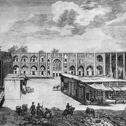 De Bruijn, serail in Isfahan