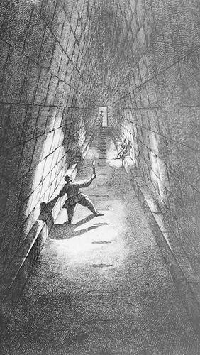 The "Great Gallery" of the Great Pyramid of Giza