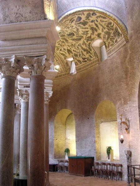 Rome, Santa Costanza, Interior (the "Temple of Bacchus")