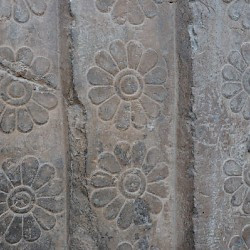 Persepolis, Tomb of Artaxerxes II Mnemon, Relief of flowers