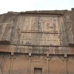 Persepolis, Tomb of Artaxerxes III Ochus, Upper register