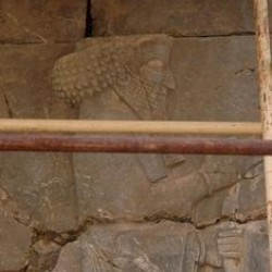 Persepolis, Unfinished Tomb, Relief