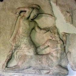 Belevi, Mausoleum, Frieze of a centauromachy