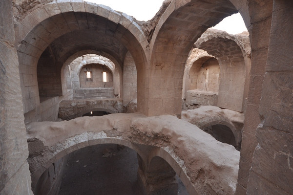 Zenobia, praetorium, interior