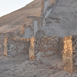 Zenobia, Southern Wall, from the outside