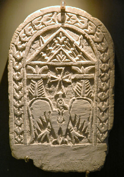 Phoenix on a Coptic tombstone