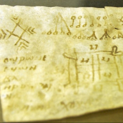 Coptic Amulet, written on parchment