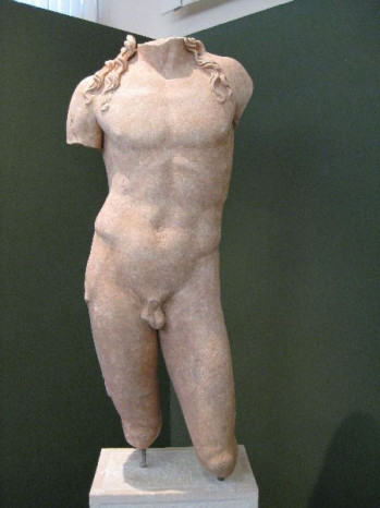 Messene, Asklepeion, Statue of Podaleirios