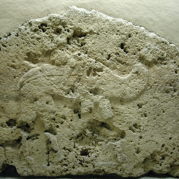 Karchemish, Neo-Hittite relief of a soldier(?) riding a dromedary