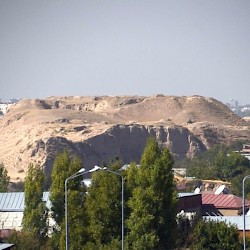 Afrosiab, seen from Samarkand's observatory