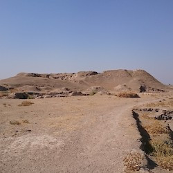 Afrosiab, Ruins