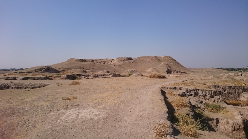 Afrosiab, Ruins