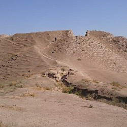 Afrosiab, Ruins