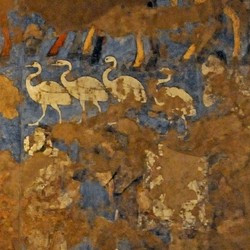 Afrosiab, Ambassadors Fresco: southern wall
