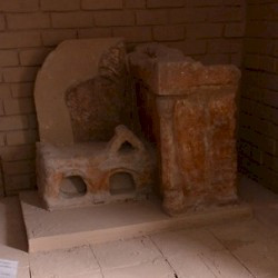 Afrosiab, Zoroastrian fire altar