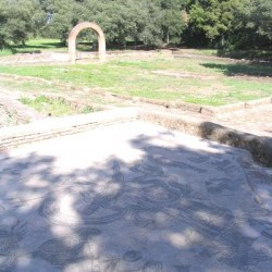 Ruins near Castelfusano, believed to be Pliny's country estate Laurentinum