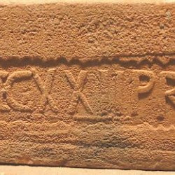Tile of XXII Primigenia Pia Fidelis