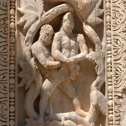 Lepcis, Severan Basilica, Column of Hercules, Hercules and Iolaus