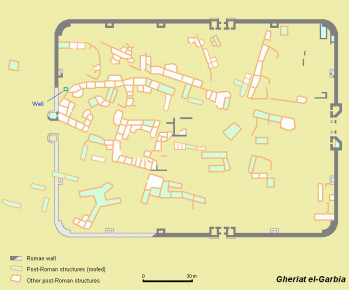 Gheriat el-Garbia, Map