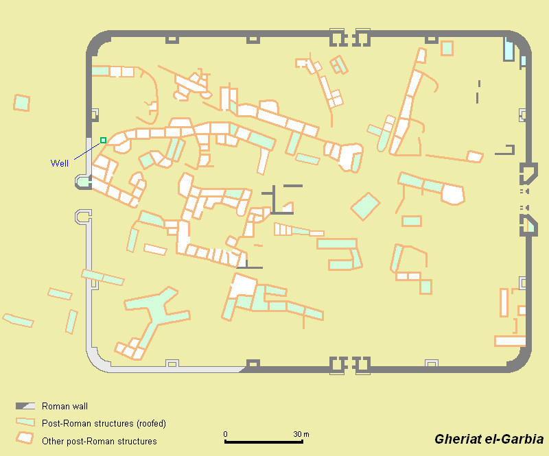 Gheriat el-Garbia, Map
