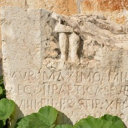 Apamea, Tombstone of Aurelius Maximus, soldier of II Parthica