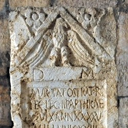 Apamea, Tombstone of Aurelius Tato, soldier of II Parthica