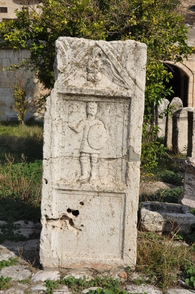 Apamea, Tombstone of Tryphon, soldier of II Parthica