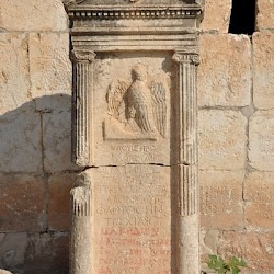 Apamea, Greek tombstone