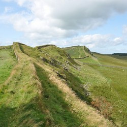 Hadrian's Wall near Housesteads