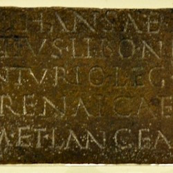 Sint-Huibrechts-Hern, Dedication to Vihansa by a centurio of III Cyrenaica