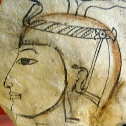 Drawing of Amenhotep I