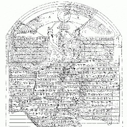 Chalouf Inscription (drawing)