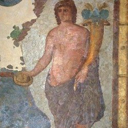 Narbo, House of the Genius, Painting of a genius