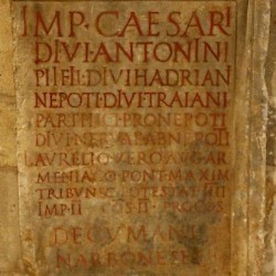 Narbo, Dedication to Lucius Verus