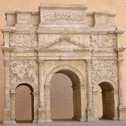 Orange, Arch, model