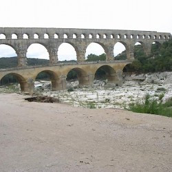 Pont du Gard from the east