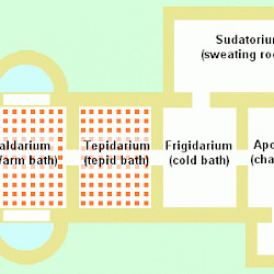 Feldberg, Bathhouse, map