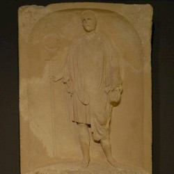 Neuss, Tombstone of Oclatius Carvus from Tongeren