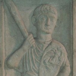 Nickenich, Relief of a slave-driver