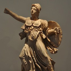 Epidauros, Statue of Athena (based on the West Pediment of the Parthenon in Athens)