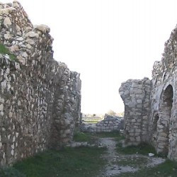 Bishapur, Palace, Corridor